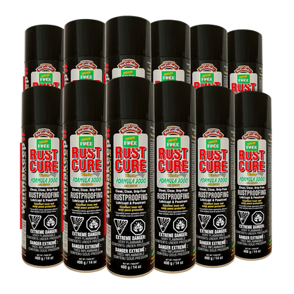 Rust Cure Formula 3000 Aerosol Cans
