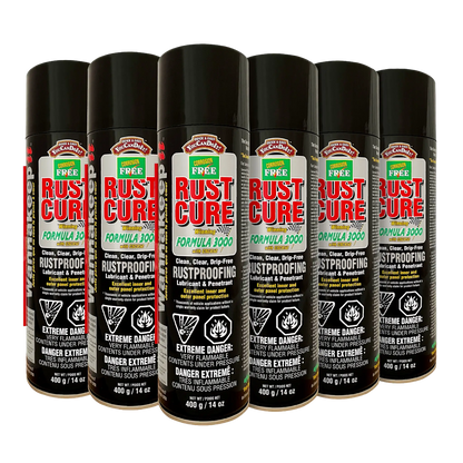 Rust Cure Formula 3000 Aerosol Cans