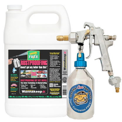 RUST CURE Formula 3000 Jug — 3.78 L / 1 US gal with DIY Deluxe RP-460HD Gun