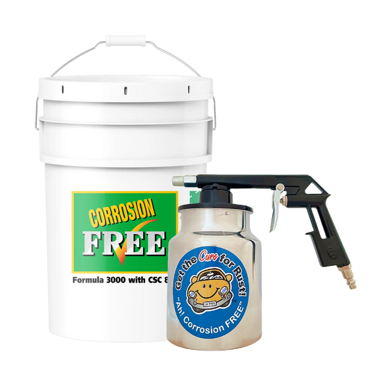 Rust Cure Formula 3000 Pail with DIY Gun