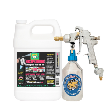 Rust Cure Formula 3000 Jug DIY Deluxe Kit with RP-460HD