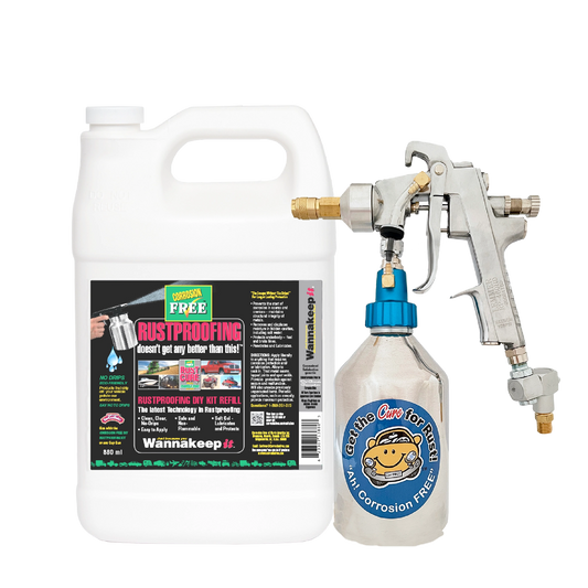 Rust Cure Formula 3000 Jug DIY Deluxe Kit with RP-460HD